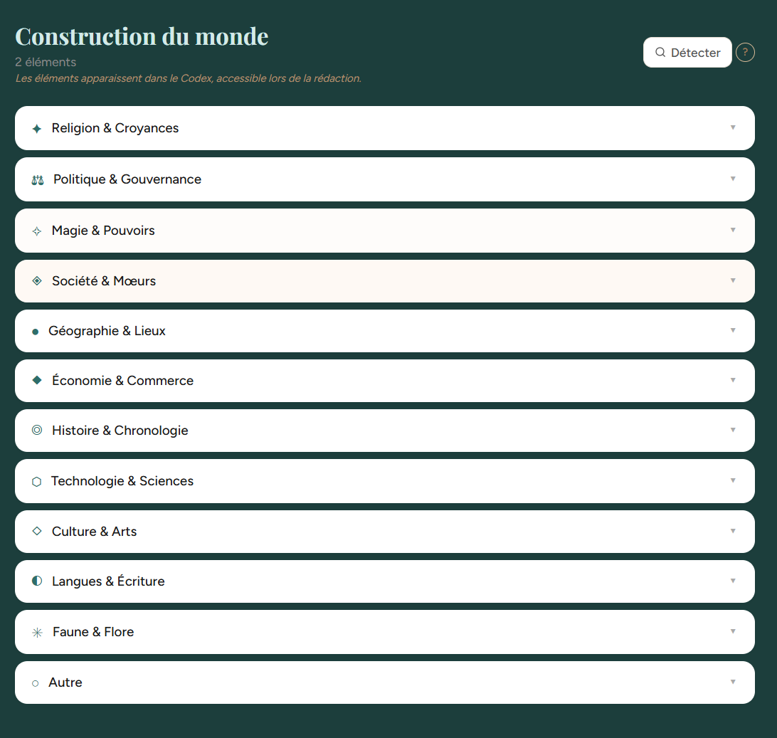 Capture d'écran de la construction du monde dans Inkbound